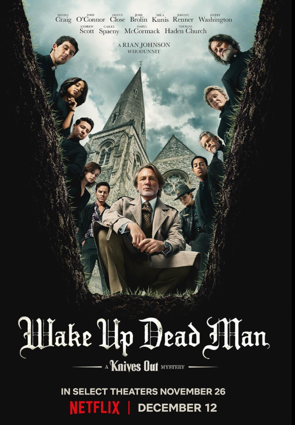 Looking up in a grave.