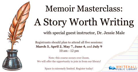 Memoir Masterclass: A Story Worth Writing