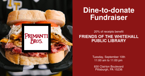 Primanti Bros Fundraiser