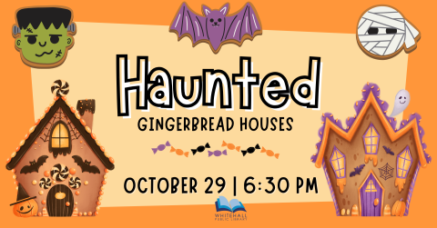 Haunted gingerbread houses