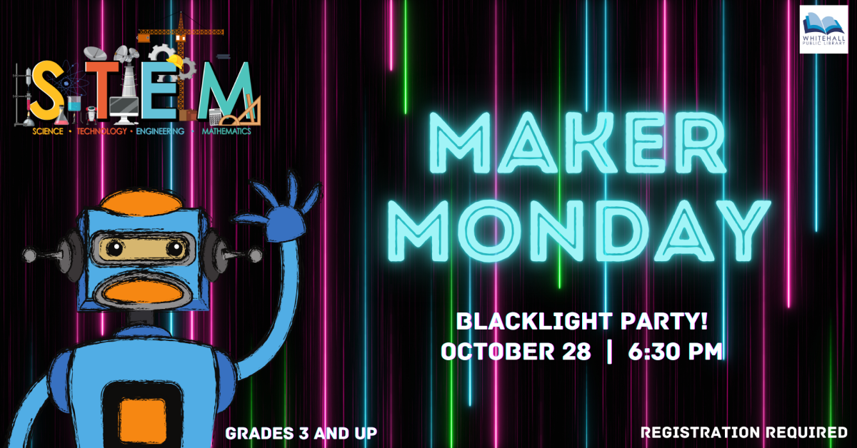 Maker Monday Blacklight Party