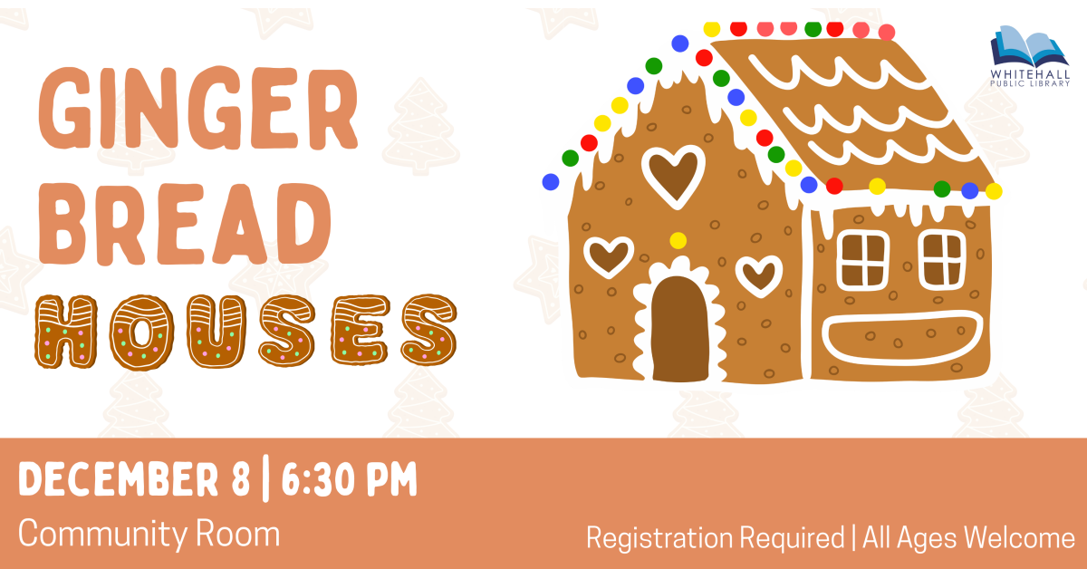 Gingerbread house on a white background